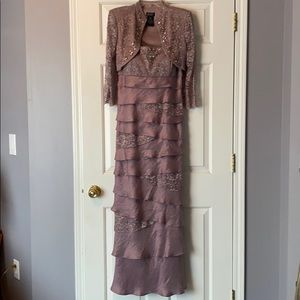 Mother of the bride dress. Like new. Size 12